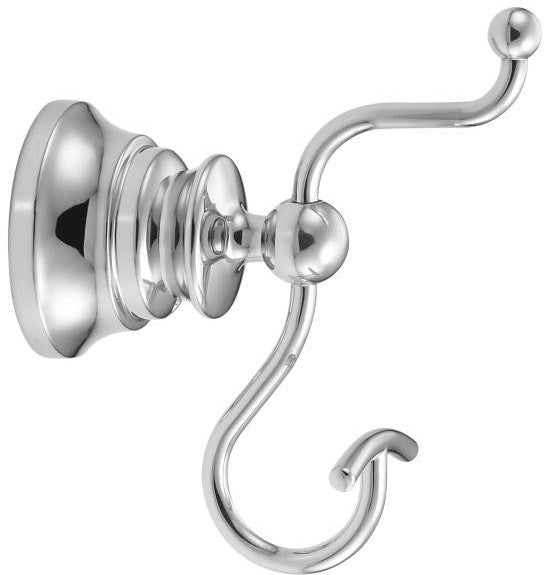 MOEN Moen YB9803CH Waterhill double robe hook (single pack)
