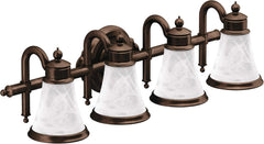 MOEN Moen YB9864ORB Waterhill Dual-Mount Bath Vanity Fixture 120V (4-Light) Replacement YB9869