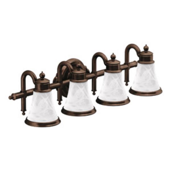 MOEN Moen YB9864ORB Waterhill Dual-Mount Bath Vanity Fixture 120V (4-Light) Replacement YB9869