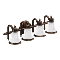 MOEN Moen YB9864ORB Waterhill Dual-Mount Bath Vanity Fixture 120V (4-Light) Replacement YB9869