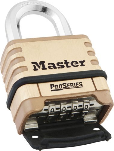 MASTER LOCK Master Lock 1175 Combination Padlock Bottom 2-1/4 in (57 mm)