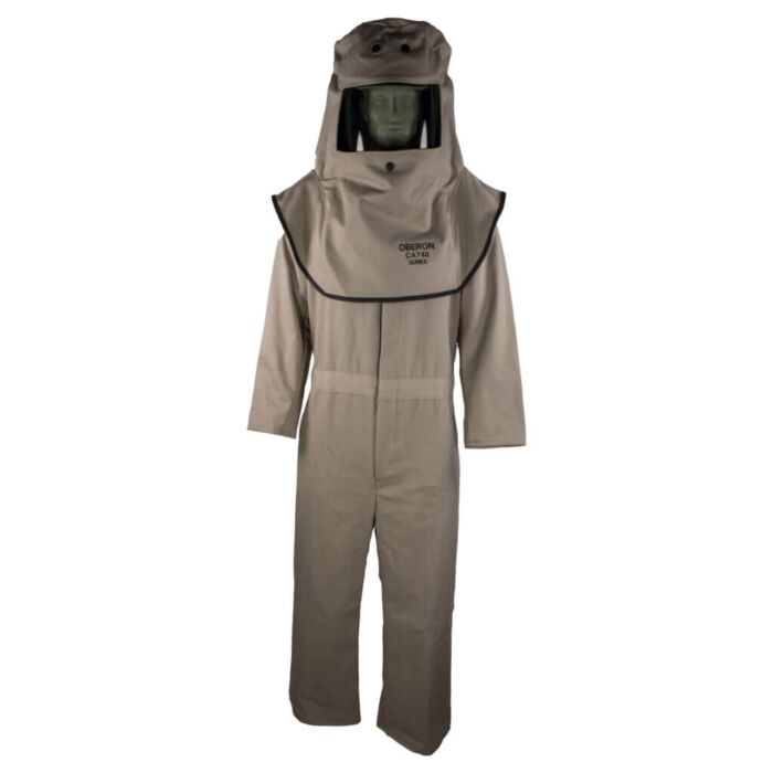 OBERON Oberon FRTC4A-XL Cat4 Suit Set Hood and Coverall 40 Cal (XL)