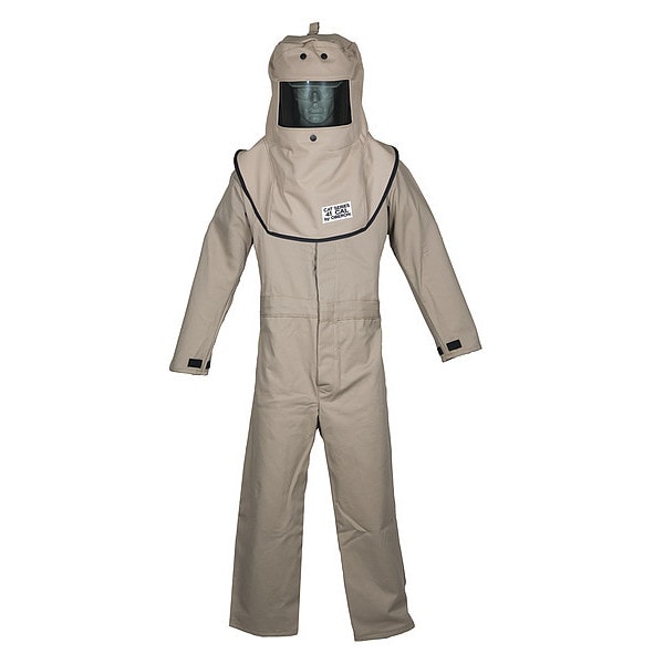 OBERON Oberon FRTC4A-2XL Cat 4 Suit Set Hood and Coverall 2XL