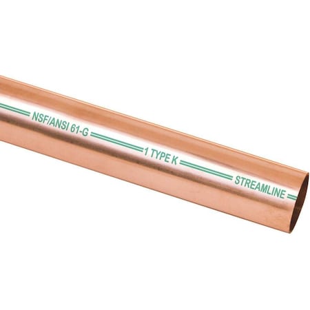MUELLER STREAMLINE Mueller Streamline LH20020 2 in Type L Copper Tube Hard (20 ft)