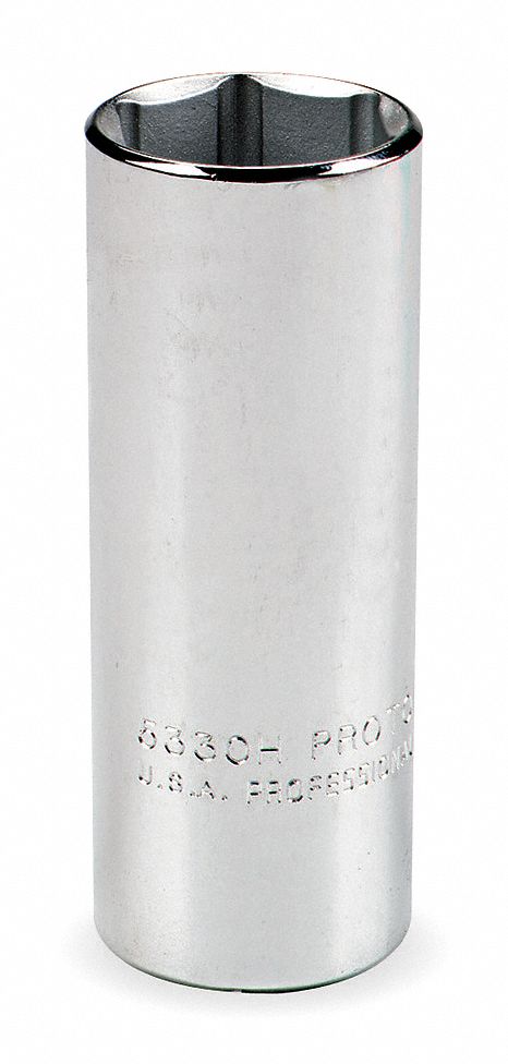 PROTO Proto J5328H Deep Socket 6-Point Hand Powered (7/8) 429P88