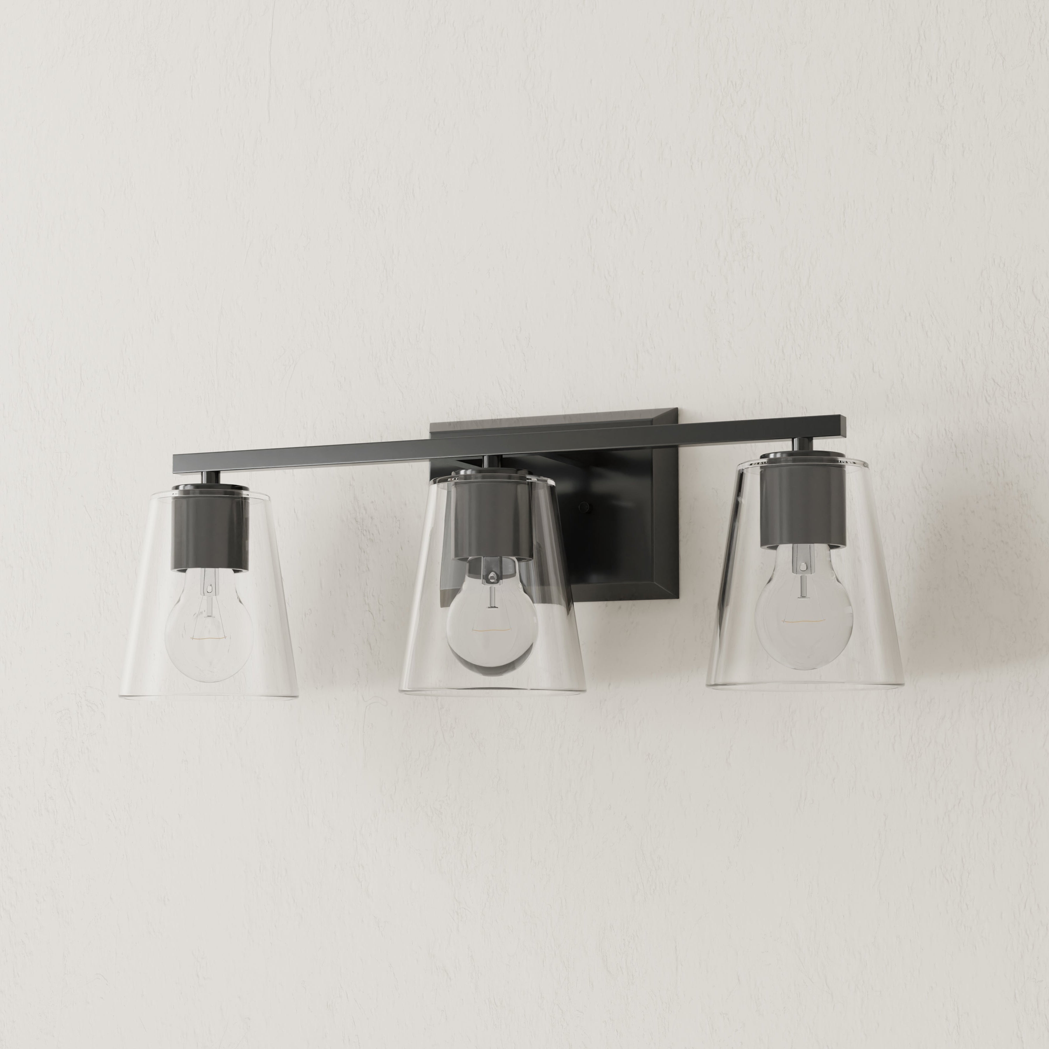 PROGRESS LIGHTING Progress Lighting P300459-31M Vertex 3-Light 180W 20.87 Inch Bath Light P300459-31M