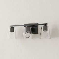 PROGRESS LIGHTING Progress Lighting P300459-31M Vertex 3-Light 180W 20.87 Inch Bath Light P300459-31M