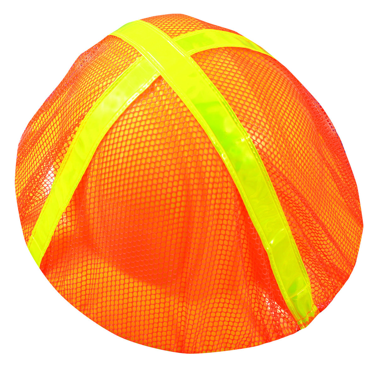 OCCUNOMIX Occunomix V896-FBO Polyester Full Brim Hard Hat Cover One Size Fits Most (12 Pack)