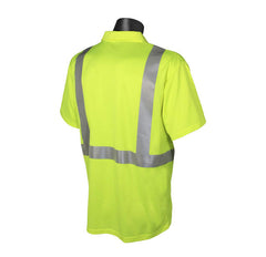 RADIANS Radians ST12-2PGS-3X Class 2 High Visibility Short Sleeve Polo (3X)