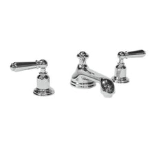 ROHL Rohl U.3705L-APC-2 Edwardian Perrin and Rowe Low Level Spout Widespread Lavatory Faucet 5 7/8 inches (U3705LAPC2)