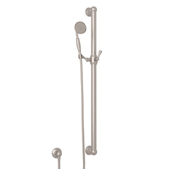 ROHL Rohl 1272EAPC Handshower Set With 39 inches Grab Bar And Single Function Handshower 1.8 GPM (39in)