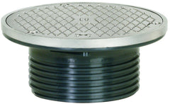 SIOUX CHIEF Sioux Chief 834-4HSR Finish Line 4 In Inside Caulk Plastic Stainless Steel Cleanout (4 In)