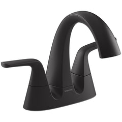STERLING Sterling 27376-4-BL Medley 1.2 GPM 2-Hole Centerset Deck Mount Double Lever Faucet (Pop-Up Drain)