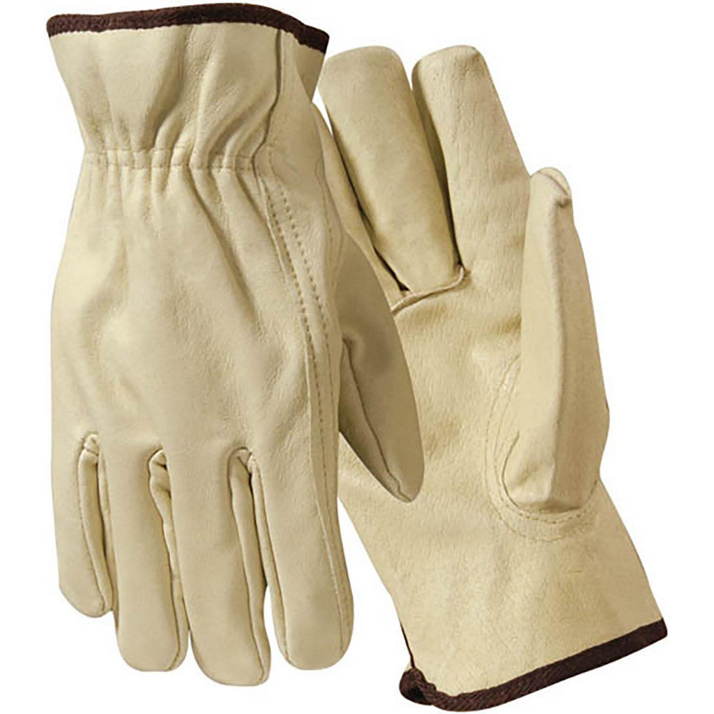 WELLS LAMONT Wells Lamont Y0323L Leather Driver Gloves Large