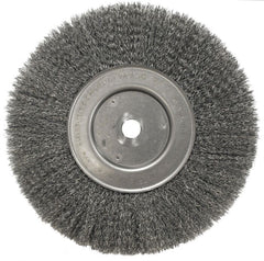 WEILER Weiler 01238 Narrow Face Crimped Wire Wheel (10 in Diameter, 3/4 in Face Width)