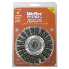 WEILER Weiler 36212 Vortec Pro Wheel Brush 4 in Wide Face (5/8-11 Arbor)