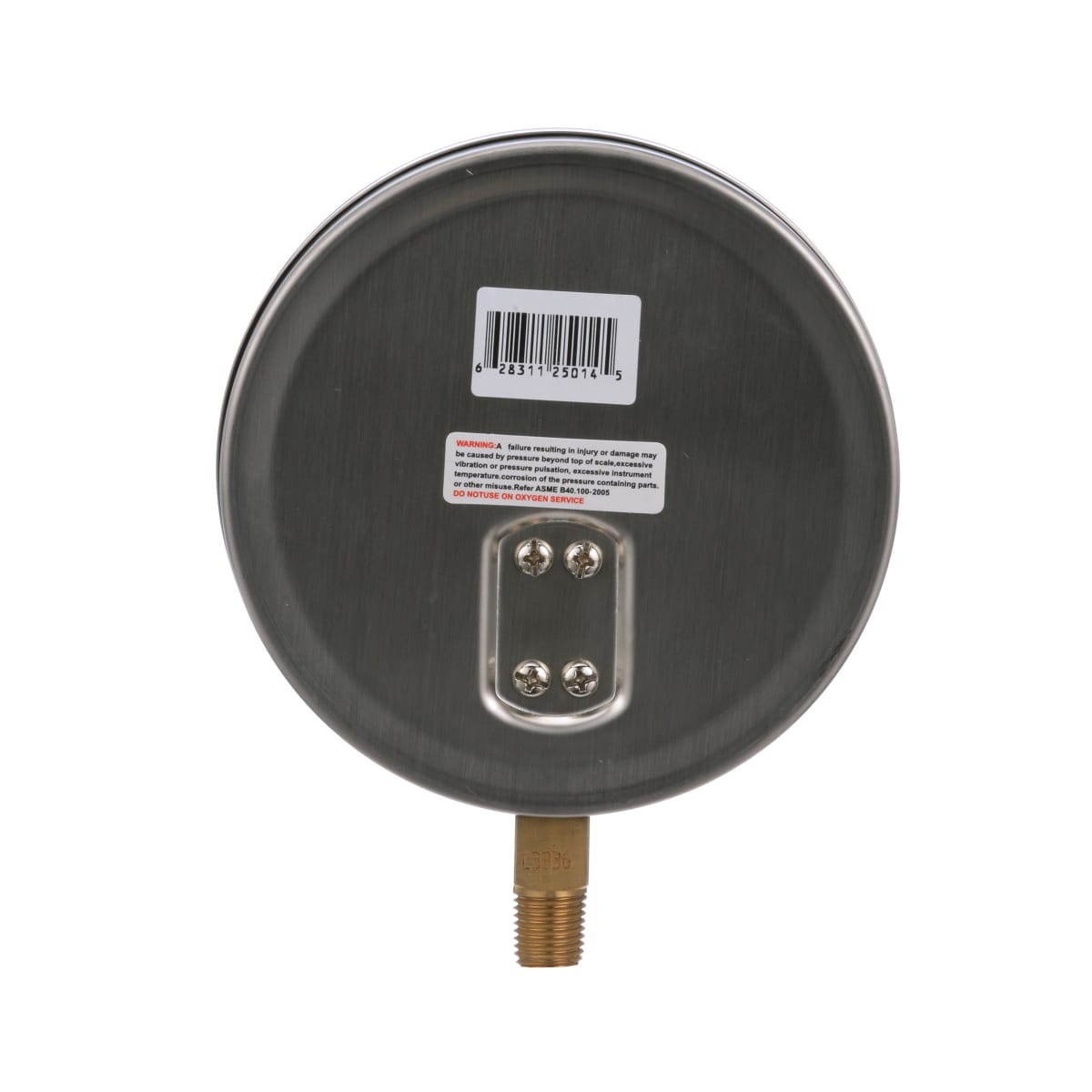 WINTERS Winters PCT321 Contractor Pressure Gauge 4.5 in Dial 0-30 PSI 1/4 in NPT