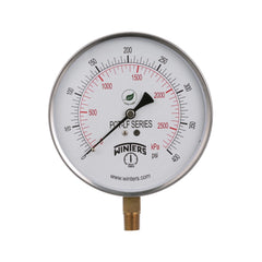 WINTERS Winters PCT321 Contractor Pressure Gauge 4.5 in Dial 0-30 PSI 1/4 in NPT