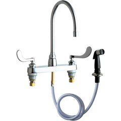 CHICAGO FAUCETS Chicago Faucets 1102-GN8AE35-317AB Ecast Hot and Cold Water Dispenser 8 in Centers C1102GN8AE35317AB