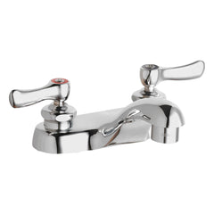 CHICAGO FAUCETS Chicago Faucets 802-VE66XKABCP Deck-mounted manual faucet 4 inches centers (1-099XKJKABNF)