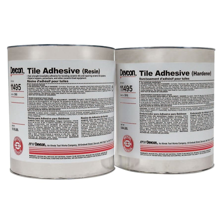 DEVCON Devcon 11495 Tile Adhesive Epoxy (20 lb, 2 Cans)