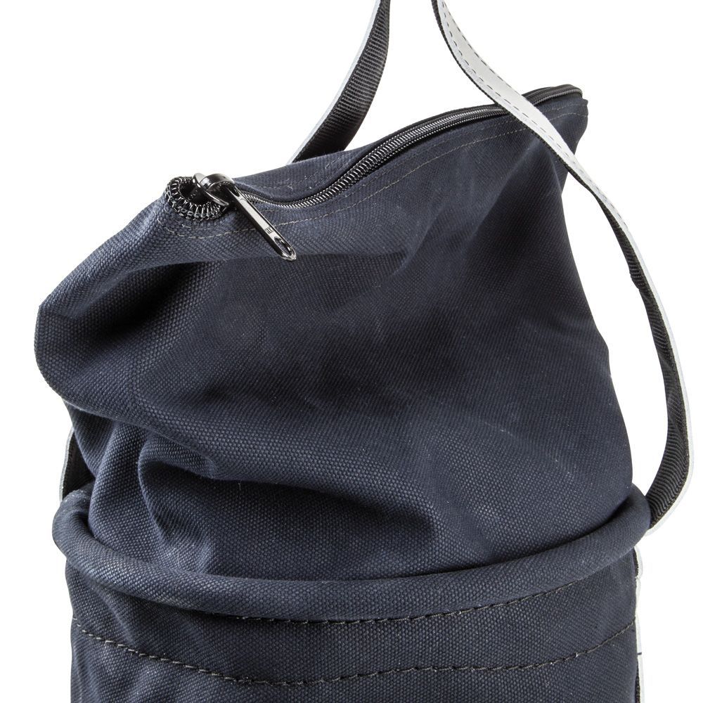 KLEIN TOOLS Klein Tools 5104CLRFR Flame-Resistant Top-Closing Canvas Bucket 12-Inch (61008-0)