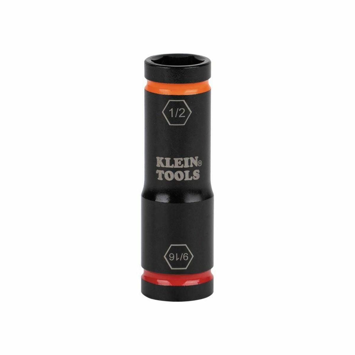 KLEIN TOOLS Klein Tools 66076 Flip Impact Socket (9/16 and 1/2-Inch)