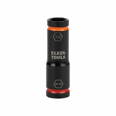 KLEIN TOOLS Klein Tools 66076 Flip Impact Socket (9/16 and 1/2-Inch)