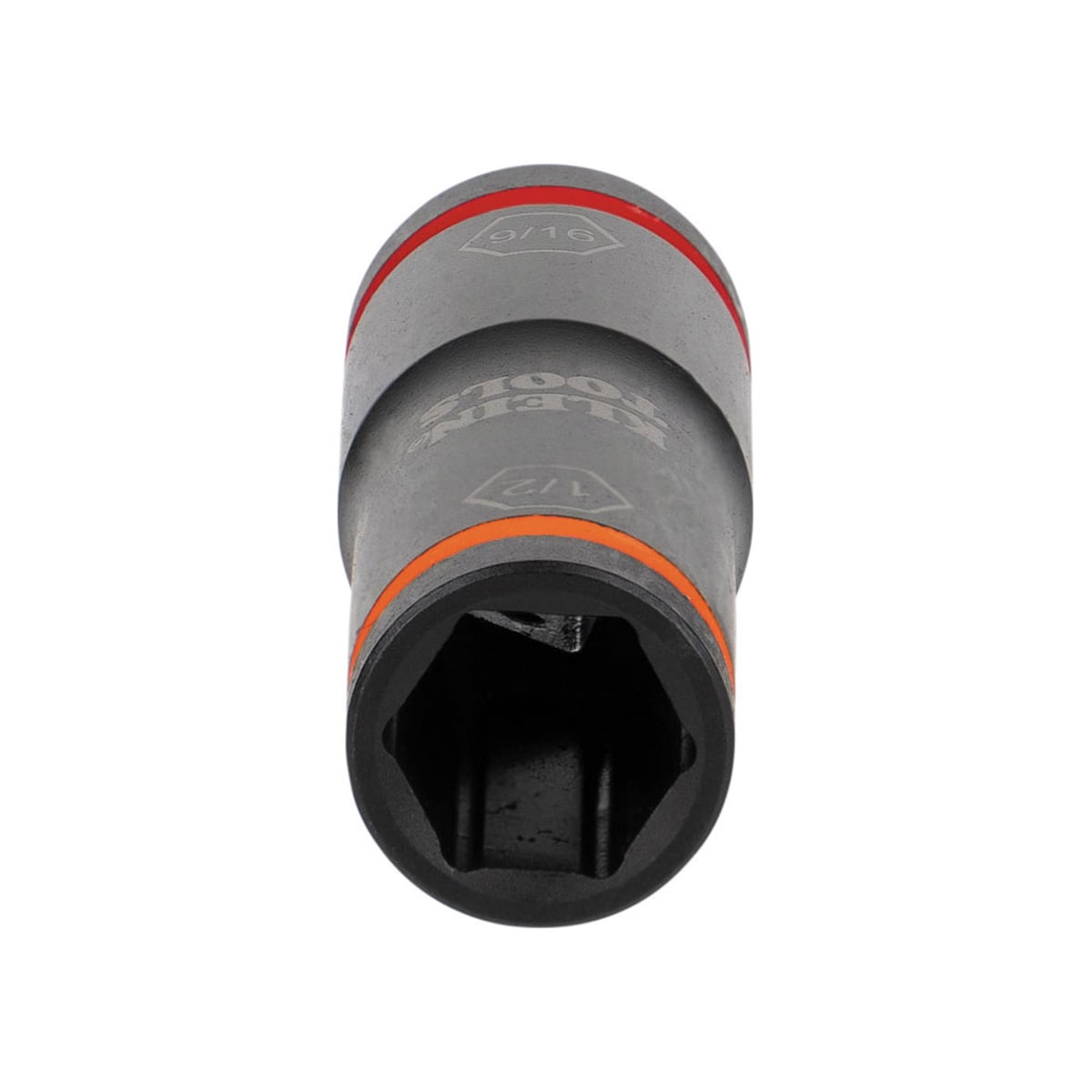 KLEIN TOOLS Klein Tools 66076 Flip Impact Socket (9/16 and 1/2-Inch)