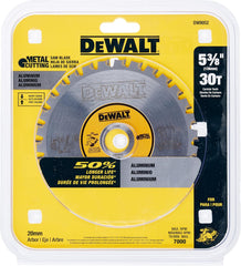 DEWALT Dewalt DW9052 Series 20 Construction 5-3/8 in 30T Aluminum Non-Ferrous Metal Blade
