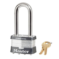 MASTER LOCK Master Lock 5KALJ-A383 4-Pin Tumbler Steel Padlock 2-1/2 inches Shackle Keyed Alike