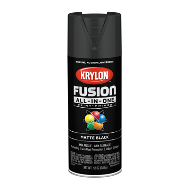 KRYLON Krylon K02754007 Fusion All-In-One Matte Spray Paint & Primer (12 oz)