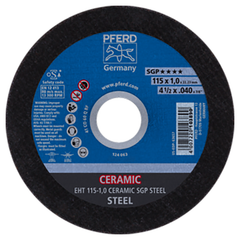 PFERD Pferd 63657 Cut Wheel 7/8 Arbor Steel T1 (4-1/2 x .040)