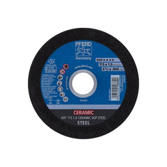 PFERD Pferd 63657 Cut Wheel 7/8 Arbor Steel T1 (4-1/2 x .040)