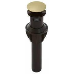 PFISTER Pfister 972-097BG Push and Seal Drain Assembly With Overflow (Single)