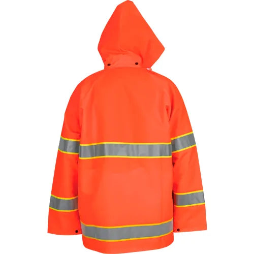 MCR SAFETY Mcr Safety 2013RX2 Luminator 3-Piece Rain Suit 2XL