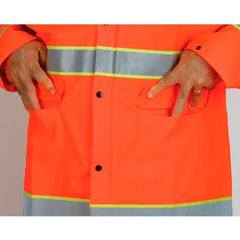 MCR SAFETY Mcr Safety 2013RL Luminator 3-Piece Rainsuit (Large)