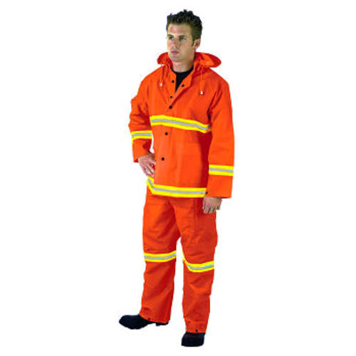 MCR SAFETY Mcr Safety 2013RL Luminator 3-Piece Rainsuit (Large)