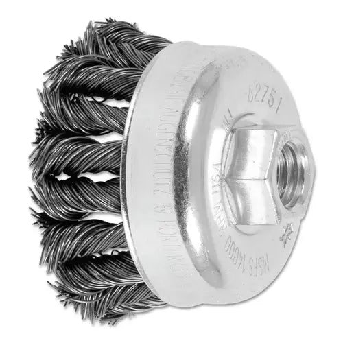 PFERD Pferd 82751 Combit Knot Cup Brush 2-3/4 in (.020 CS, 5/8-11) Pack of 5