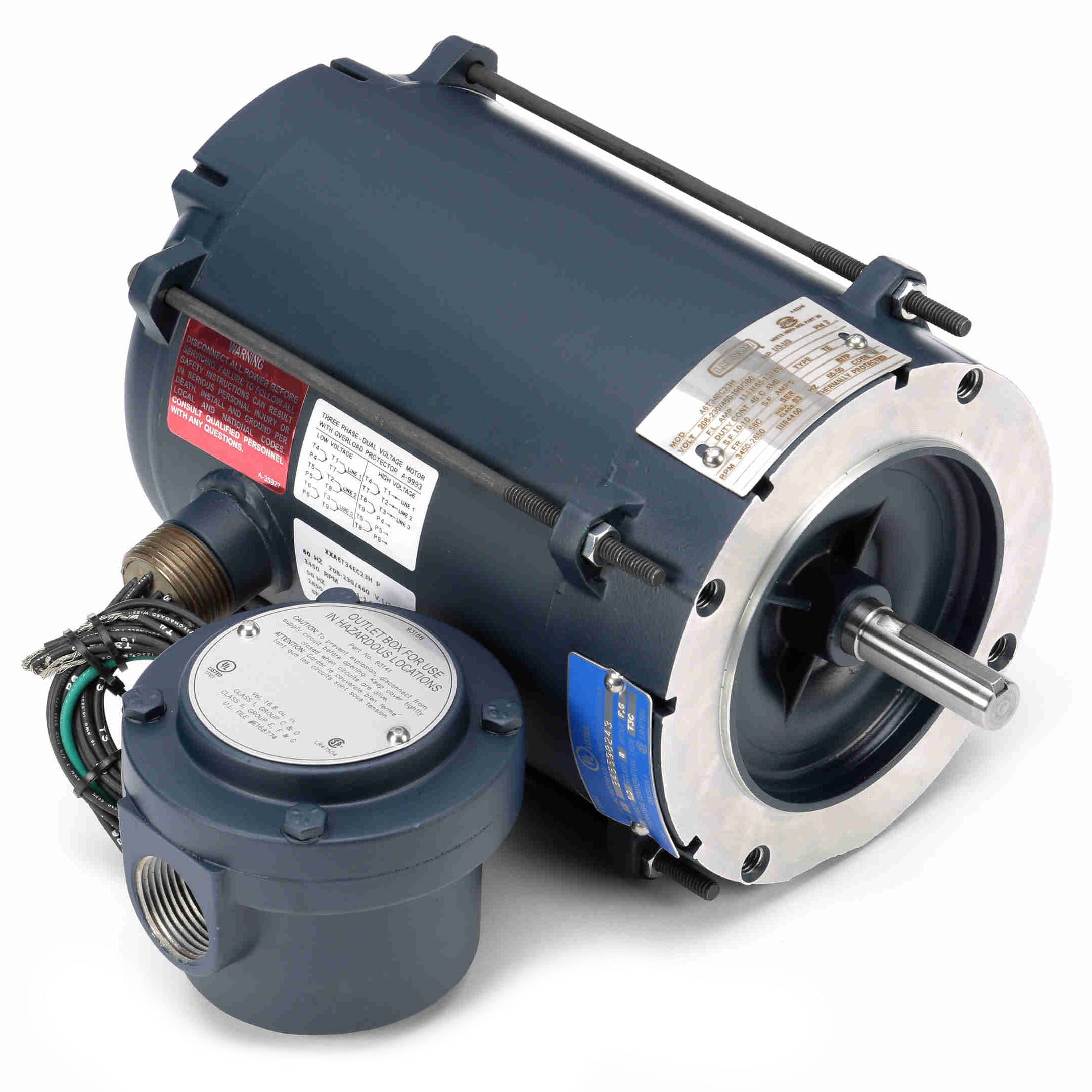 REGAL REXNORD Regal Rexnord 111944.00 Leeson explosion proof electric motor 1/3 HP (56C frame) 111944.00