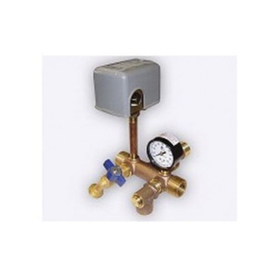 BOSHART Boshart TFP-2TK25S2NL TK25S-2 1 inches Short Brass Tank Tee Kit 1 inches MPT x 3-1/2 inches Tee