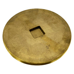 WAL-RICH Wal-Rich 2424316 Countersunk Brass Cleanout Plug 8-inch