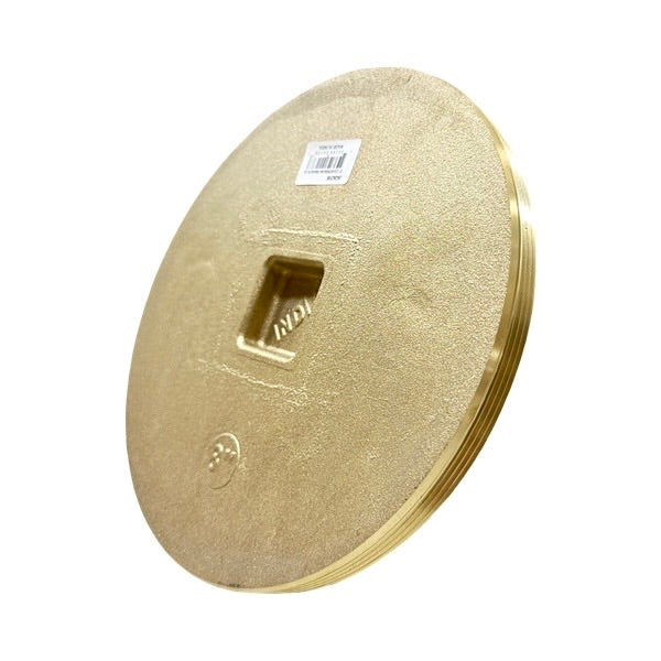 WAL-RICH Wal-Rich 2424316 Countersunk Brass Cleanout Plug 8-inch