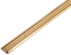FORNEY Forney 47300 Bare Brass Gas Brazing Rod 1/8-Inch x 18-Inch (10 Rods)