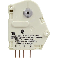 FRIGIDAIRE Frigidaire 215846604 2-1/2 in. Defrost Timer for Kenmore, Crosley and Kelvinator (2-1/2 in.) Replaces 241809402