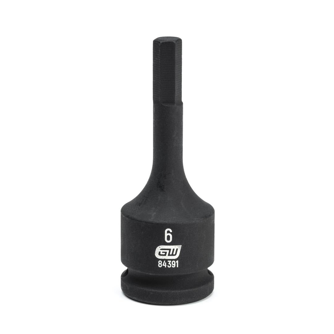 GEARWRENCH Gearwrench 84391 Socket Hex Impact 3/8 Dr 6 mm (Each)