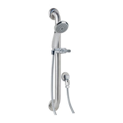 SYMMONS Symmons T724 1-Spray Wall Mounted Handheld Showerhead With ADA Grab Bar 2.5 gpm (3.34 in.)