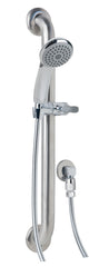 SYMMONS Symmons T724 1-Spray Wall Mounted Handheld Showerhead With ADA Grab Bar 2.5 gpm (3.34 in.)