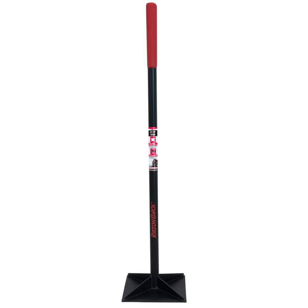 RAZOR-BACK Razor-Back 30005 Garden Tamper 10 x 10 in Plate 57 in Handle