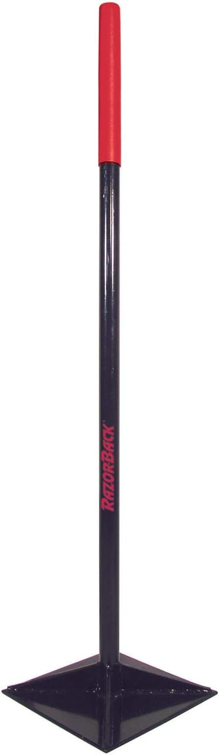RAZOR-BACK Razor-Back 30005 Garden Tamper 10 x 10 in Plate 57 in Handle